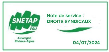 You are currently viewing Pour votre bonne information : Droits syndicaux