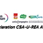 Déclaration liminaire au CSA U REA 16/01/2025