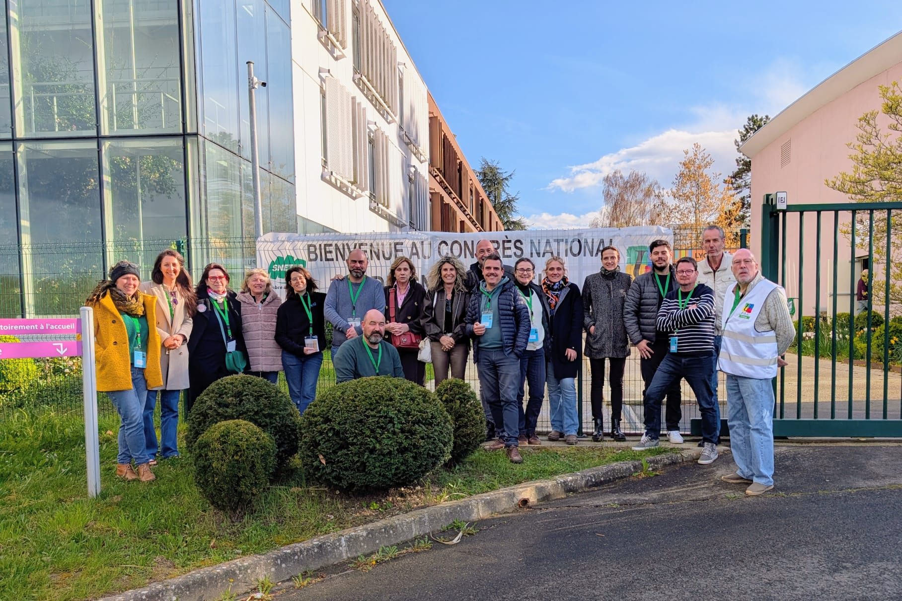 31ème Congrès National du SNETAP-FSU et les congressistes de la région AuRA