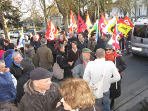 Rassemblement à Blois le lundi 2 mars