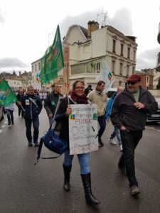 Le Snetap-FSU dans la manifestation