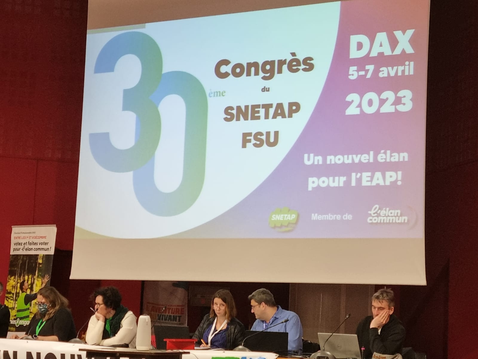 30ème congrès du SNETAP FSU