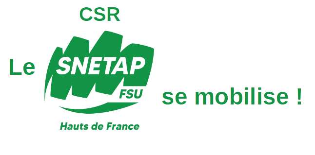 Lire la suite à propos de l’article Un CSR SNETAP-FSU des Hauts-de-France prévenant et engageant