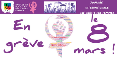 Lire la suite à propos de l’article 8 mars partout les femmes résistent : grève féministe !
