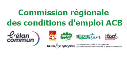 Lire la suite à propos de l’article Commission régionale de suivi des conditions d’emploi du 26 juin 2023
