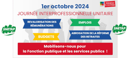 1er Octobre 24 : Pour les salaires, les services publics, l’abrogation de la loi retraites