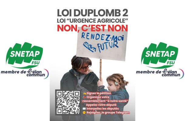 Lire la suite à propos de l’article 🚨 MOBILISATION URGENTE : NON À LA LOI D’URGENCE AGRICOLE ET À LA RÉINTRODUCTION DES PESTICIDES INTERDITS ! 🚨