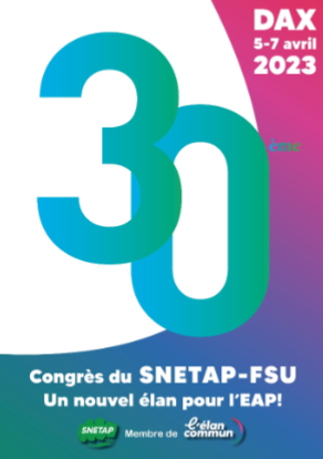 Lire la suite à propos de l’article LES CONGRES DU SNETAP-FSU en Nouvelle-Aquitaine