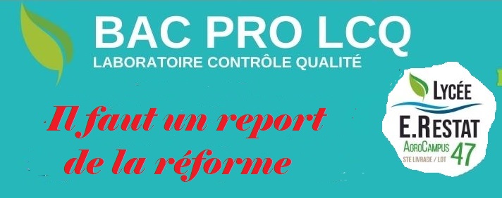 You are currently viewing Ste Livrade : les personnels dénoncent une réforme brutale du Bac Pro LCQ