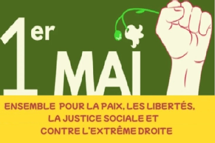 1er mai 2026 – Dans la rue pour la paix et la défense de nos droits