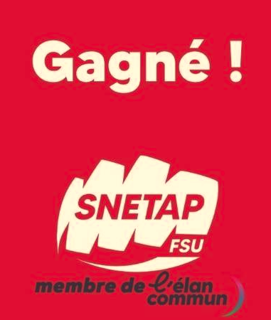Lire la suite à propos de l’article Gagné grâce au SNETAP Occitanie !