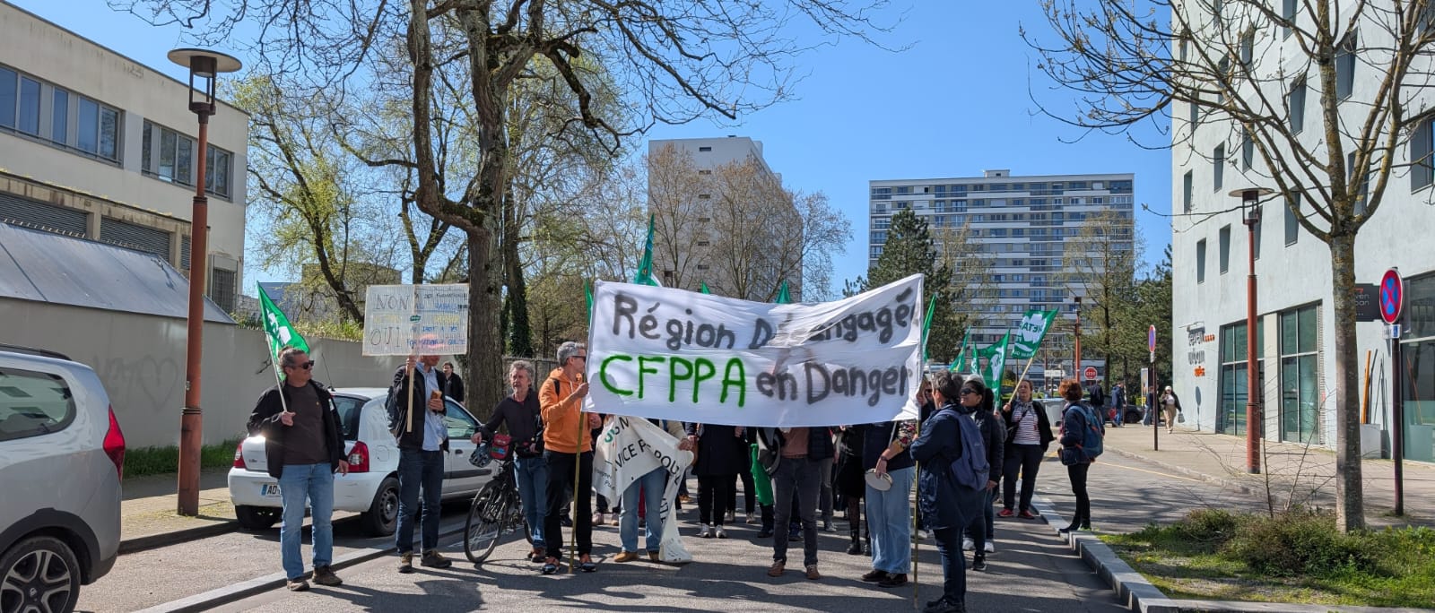 Lire la suite à propos de l’article Continuer la mobilisation pour les CFPPA des Pays de la Loire. Message aux agents
